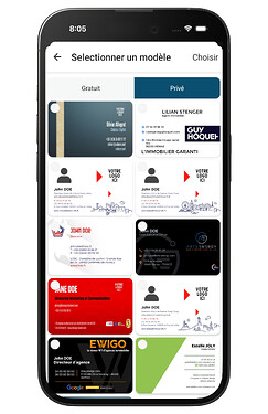 Modifier modèle ongle prive