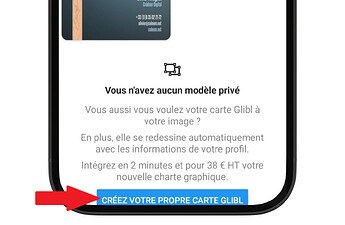 Modifier modèle onglet prive