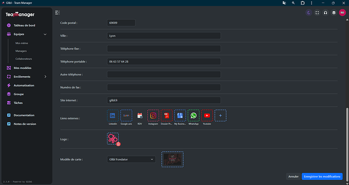 Ediion d'un collaborateur P2